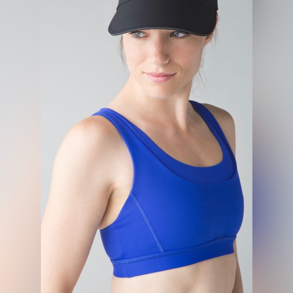 lululemon athletica Other - Lululemon Run: Stuff Your Bra 
Harbor Blue Size 8